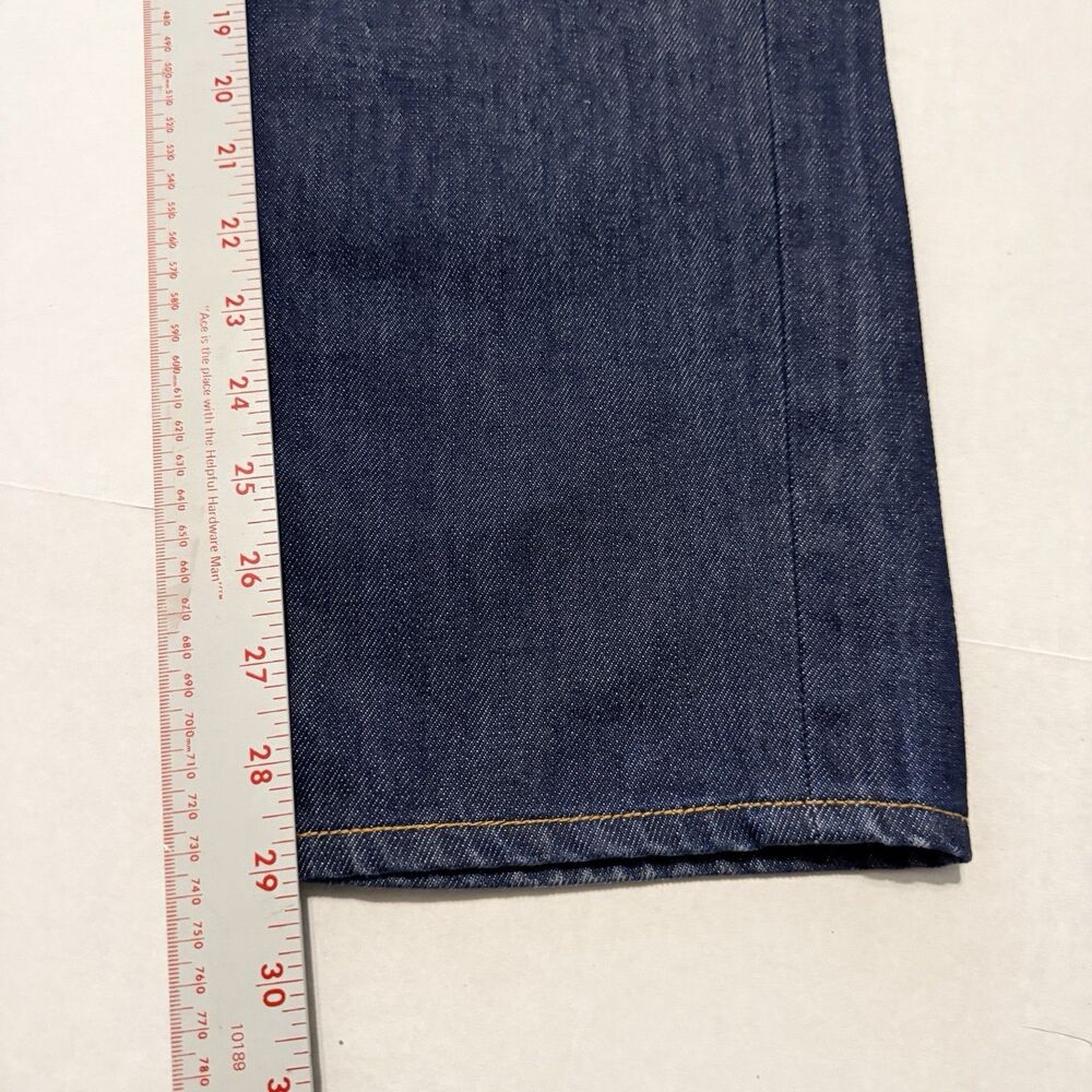 Diesel Larkee Mens 31x30 *33x29 Blue Regular Straight Button Fly Jeans 0073N - Picture 12 of 16